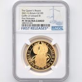 2021 �ѹ� �ѹ���Ϥνå��쥯����� ���ɥ��3���Υ���ե��� 100�ݥ�� ��� 1���� �ץ롼�� NGC PF 70 UC FR ������ �ǹ���� ����̤������ ��Ȣ�� �����ꥹ ���