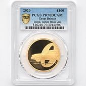 2020 �ѹ� 007 �������ॺ���ܥ�� ��1�� 100�ݥ�� ��� 1���� �ץ롼�� PCGS PR 70 DCAM �ǹ���� ����̤������ ��Ȣ�� �����ꥹ ���