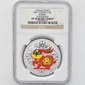 ������ 2011 ��� ��ǯѽ�� 10�� ���顼��� 1���� �ץ롼�� NGC PF 70 UC �ǹ���� ����̤������