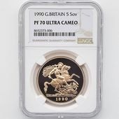 1990 �ѹ� ���ꥶ�٥�2�� ���֥�� 5�ݥ�� ��5���֥��� ��� �ץ롼�� NGC PF 70 UC �ǹ���� ����̤������ �����硼��ε�༣ �����ꥹ ���