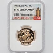 1982 �ѹ� ���ꥶ�٥�2�� ���֥�� 2�ݥ�ɡ�2���֥��˶�� �ץ롼�� NGC PF 70 UC �ǹ���� ����̤������ 