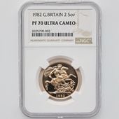 �������� 1982 �ѹ� ���ꥶ�٥�2�� ���֥�� 2�ݥ�ɡ�2���֥��˶�� �ץ롼�� NGC PF 70 UC �ǹ���� ����̤������ �ڥݥ���ȡ������ݥ������оݳ���