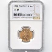 1957 �ѹ� ���ꥶ�٥�2�� ���֥�� 1�ݥ�ɡ�1���֥��˶��  NGC MS 66 �ǹ���� ����̤������ �����硼��ε�༣