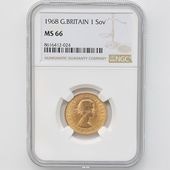 1968 �ѹ� ���ꥶ�٥�2�� ���֥�� 1�ݥ�ɡ�1���֥��˶�� NGC MS 66 ����̤������ �����硼��ε�༣