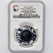 ������ 2013 �������ȥ�ꥢ ���ѡ��륷�꡼�� �ԥ��ߡ��ݥå��� 1�ɥ��ߥ��ѡ����Ȥ���� �ץ롼�� NGC PF 70 UC �ǹ���� ����̤������