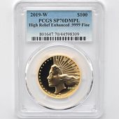 �������� 2019 ����ꥫ �ϥ���꡼�� ��ͳ�ν��� 100�ɥ� ��� 1���� PCGS SP 70 DMPL �ǹ���� ����̤������ �ڥݥ���ȡ������ݥ������оݳ���