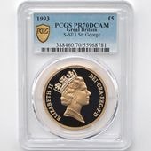 1993 �ѹ� ���ꥶ�٥�2�� ���֥�� 5�ݥ�� ��� �ץ롼�� PCGS PR 70 DCAM �ǹ���� ����̤������ �����硼��ε�༣ �����ꥹ ���
