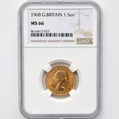 1968 �ѹ� ���ꥶ�٥�2�� ���֥�� 1�ݥ�ɡ�1���֥��˶�� NGC MS 66 ����̤������ �����硼��ε�༣