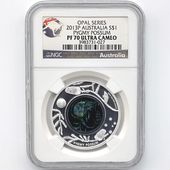 ������ 2013 �������ȥ�ꥢ ���ѡ��륷�꡼�� �ԥ��ߡ��ݥå��� 1�ɥ��ߥ��ѡ����Ȥ���� �ץ롼�� NGC PF 70 UC �ǹ���� ����̤������