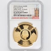 �������� 2020 �ѹ� ���ꥶ�٥�2�� ���硼��3���׸�200��ǯ��ǰ 200�ݥ�� ��� 2���� �ץ롼�� NGC PF 70 UC FDOI �����ǡʽ�������˺ǹ���� ����̤������  ��Ȣ�� �����ꥹ ��� �ڥݥ���ȡ������ݥ������оݳ���