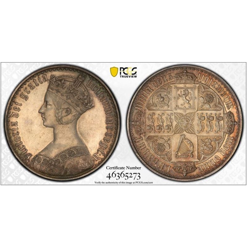 �������� 1847 �ѹ� �ӥ��ȥꥢ���� �����å����饦�� 1���饦�� ��� �ץ롼�� �ץ졼�󥨥å� ��� PCGS PR 62 PLAIN EDGE ��ǹ���� ��̤�����ʡڥݥ���ȡ������ݥ������оݳ���