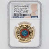 ������������ 2026 �������ȥ�ꥢ �����ȥХå� 100��ɥ� ��� 1���� ŷ�����ѡ����Ȥ���� �ץ롼�� NGC PF 70 UC FDOI ������ �ʽ�������� �ǹ���� ����̤������ ��Ȣ��