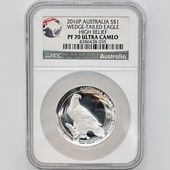 ������ 2016 �������ȥ�ꥢ �ϥ���꡼�� ���ʥ����̥亮 1��ɥ� ��� 1���� �ץ롼�� NGC PF 70 UC �ǹ���� ����̤������ �����å��ơ��륤������