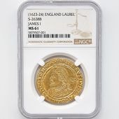 �������� 1623-24ǯ �ѹ� �������ॹ1�� ��������� NGC MS 61 ��̤�����ʡڥݥ���ȡ������ݥ������оݳ���