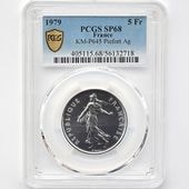 1979 �ե�� ��򼬤����� 5�ե�� �ԥ��ե��� ��� PCGS SP 68 ��ǹ���� ����̤������
