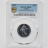 1979 �ե�� ��򼬤����� 1�ե�� �ԥ��ե��� ��� PCGS SP 69 �ǹ���� ����̤������
