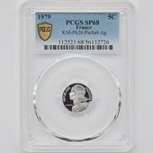 1979 �ե�� �ޥꥢ��� 5��������� �ԥ��ե��� ��� PCGS SP 68 ��ǹ���� ����̤������