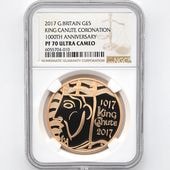 �������� 2017 �ѹ� ���̡��Ȳ��״�1000��ǯ��ǰ 5�ݥ�� ��� �ץ롼�� NGC PF 70 UC �ǹ���� ����̤������ ��Ȣ�աڥݥ���ȡ������ݥ������оݳ���