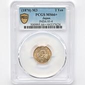 �������� 1870 ���� ����3ǯ 2�߶�� PCGS MS 66�� ����̤������ ������ �ڥݥ���ȡ������ݥ������оݳ���