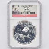 ������ 2007 ��� �ѥ�� 10�� ��� 1���� NGC MS 69 ��ǹ���� ����̤������