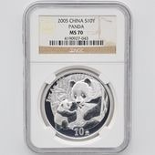 ������ 2005 ��� �ѥ�� 10�� ��� 1���� NGC MS 70 �ǹ���� ����̤������