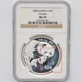 ������ 2004 ��� �ѥ�� 10�� ��� 1���� NGC MS 70 �ǹ���� ����̤������