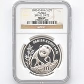 ������ 1990 ��� �ѥ�� 10�� ��� 1���� NGC MS 69 ���⡼��ǡ��� ��ǹ���� ����̤������