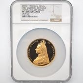1887 �ѹ�ʥ����ꥹ�� �������ȥꥢ���� ¨��50��ǯ��ǰ ������ǥ󡦥���ӥ꡼ ������ NGC PF 63 UC ̤������