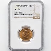 1968 �ѹ�ʥ����ꥹ�� ���ꥶ�٥�2�� ���֥�� 1�ݥ�ɡ�1���֥��˶�� NGC MS 66 ����̤������ �����硼��ε�༣