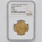 1509-26 �ѹ�ʥ����ꥹ�� ���󥰥��� �إ�꡼8�� ���󥸥����� NGC MS 62 ��̤������