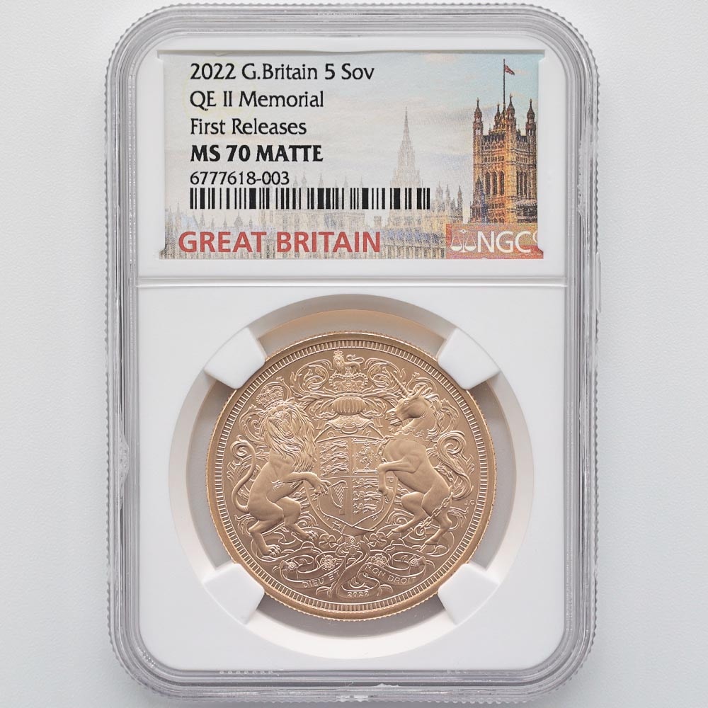 委託販売 2022 英国(イギリス) エリザベス2世 追悼記念 ソブリン 5 委託販売 2022 英国(イギリス) エリザベス2世 追悼記念 ソブリン 5