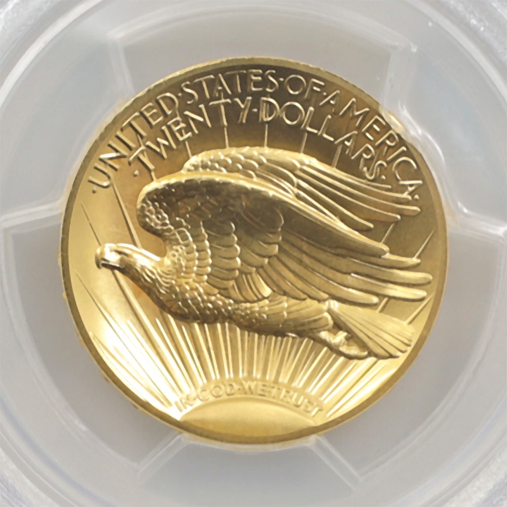2009 ����ꥫ ����ȥ�ϥ���꡼�� ���֥륤������ 20�ɥ� ��� 1���� ̤���� PCGS MS 70 �ǹ���� ����̤������ ����󡦥�륫��ƥ� ������