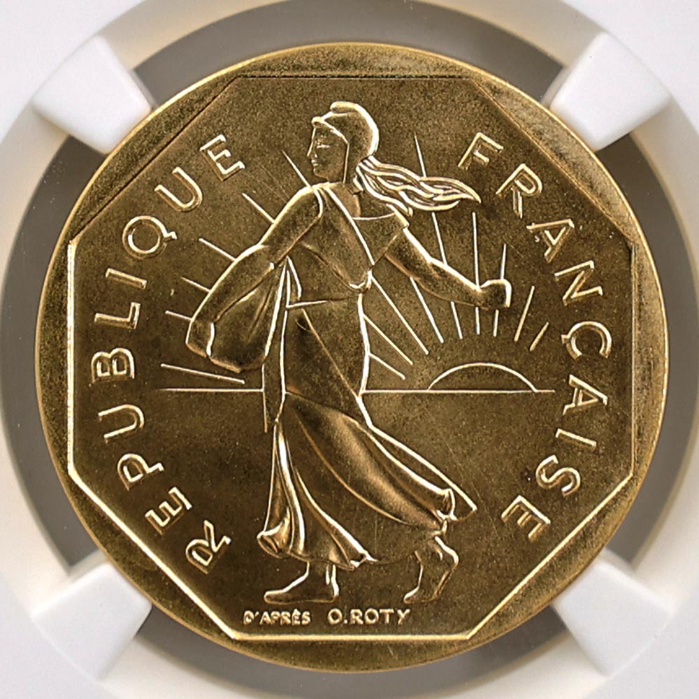 1979 �ե�� ��򼬤����� 2�ե�� �ԥ��ե��� ��� �ץ롼�� NGC PF 69 ��ǹ���� ����̤������