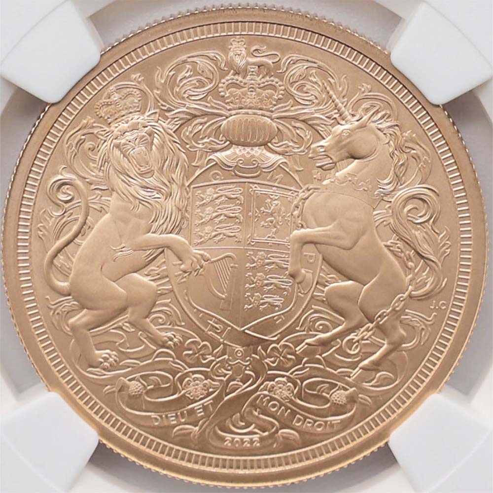 2022 �ѹ� ���ꥶ�٥�2�� ���鵭ǰ ���֥�� 5�ݥ�ɡ�5���֥��˶�� NGC MS 70 MATTE FR ������ �ǹ���� ����̤������ ��Ȣ�� �����ꥹ ���