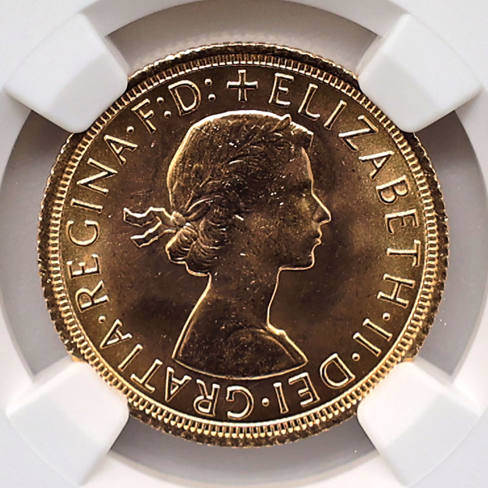 1968 �ѹ� ���ꥶ�٥�2�� ���֥�� 1�ݥ�ɡ�1���֥��˶�� NGC MS 66 ����̤������ �����硼��ε�༣