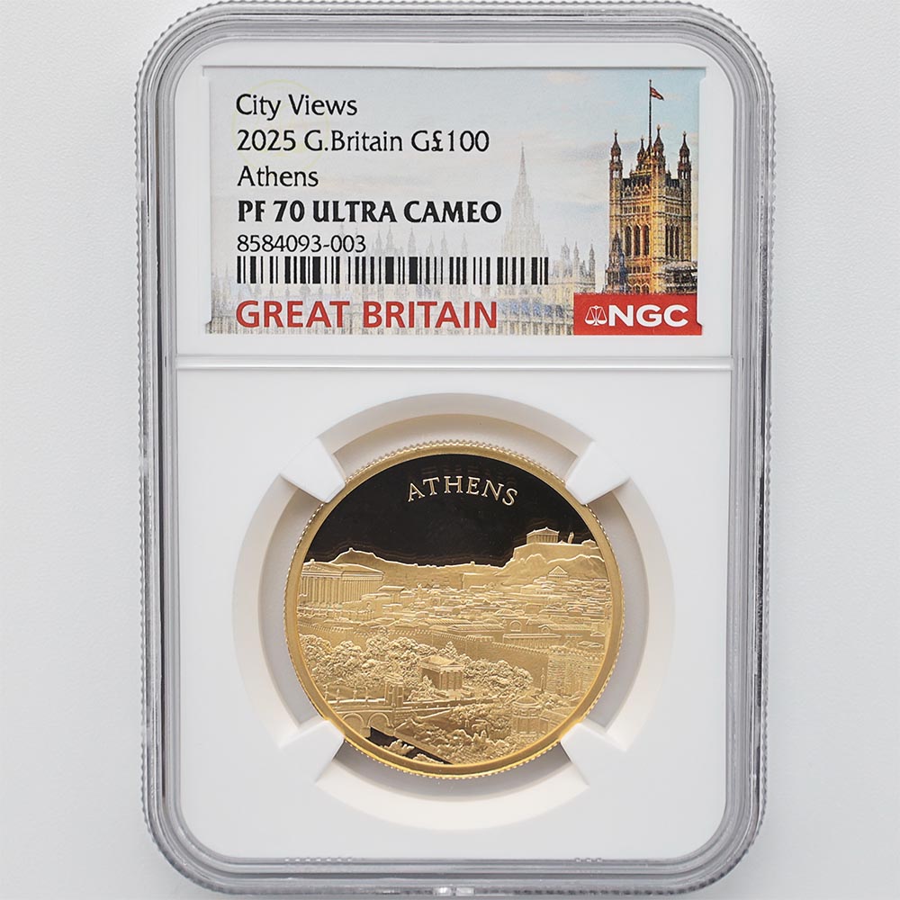 ��α�� 2025 �ѹ� ���㡼�륺3�� �ԻԷʴ� ���ƥ� 100�ݥ�� ��� 1���� �ץ롼�� NGC PF 70 UC �ǹ���� ����̤������ ��Ȣ�� �����ꥹ ���