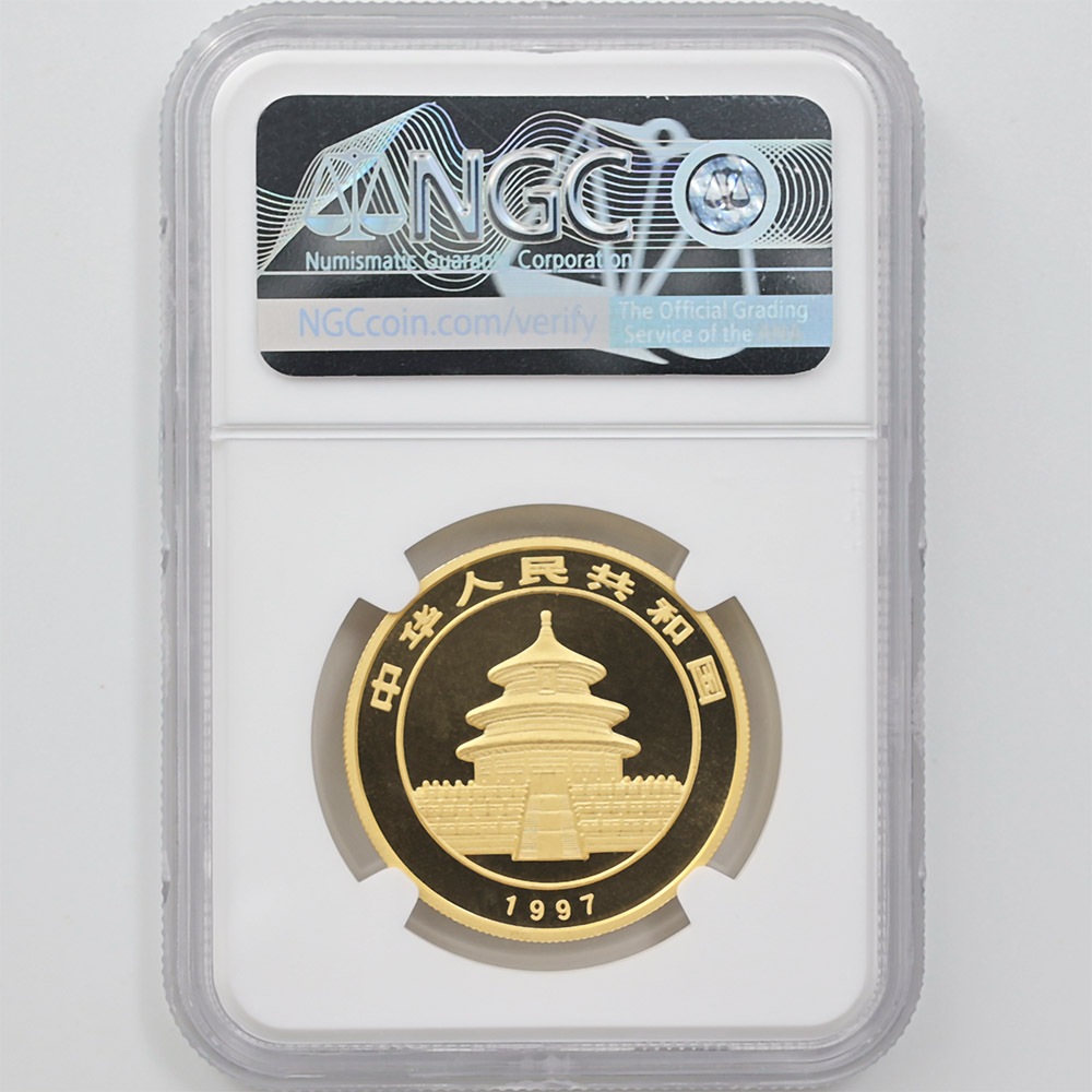 1997 ��� �ѥ�� 100�� ��� 1���� ̤���� NGC MS 70 �顼���ǡ��� �ǹ���� ����̤������