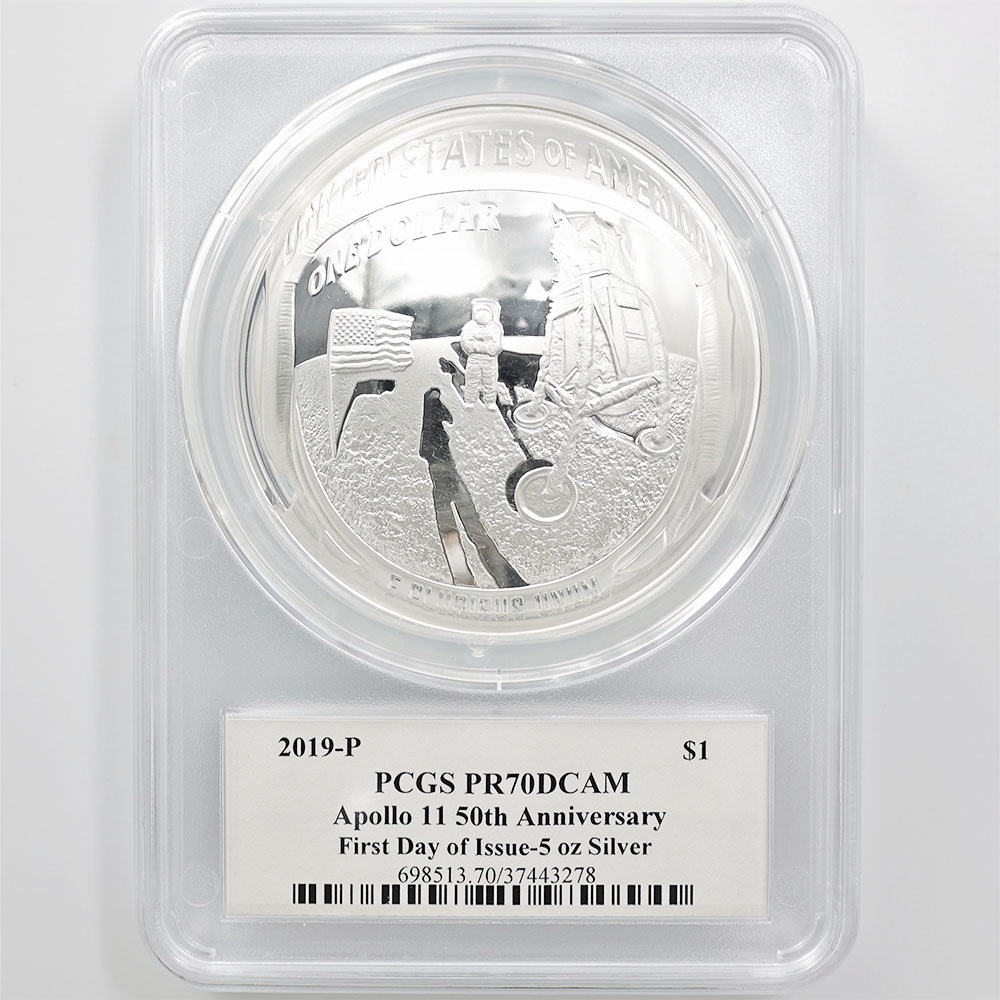  2019 ꥫ ݥ1150ǯǰ 1ɥ  5 ץ롼 PCGS PR 70 DCAM FDOI  ʽ ǹ ̤ʡڥݥȡݥоݳ