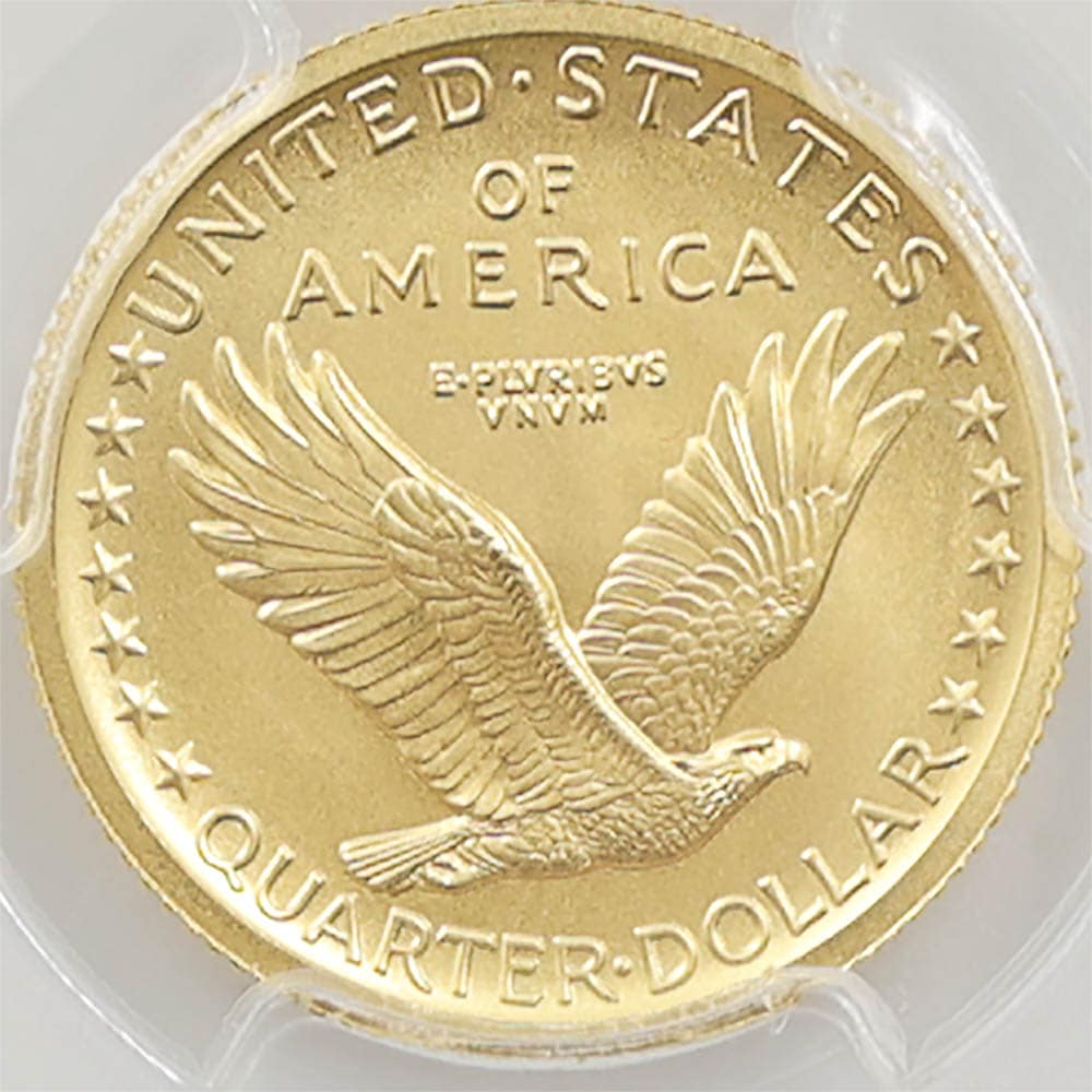 �������� 2016 ����ꥫ ���������󥰥�Хƥ�100��ǯ 25����� ��� 1/4���� PCGS SP 70 FDOI ������ �ʽ��������  �ǹ���� ����̤������ �ڥݥ���ȡ������ݥ������оݳ���
