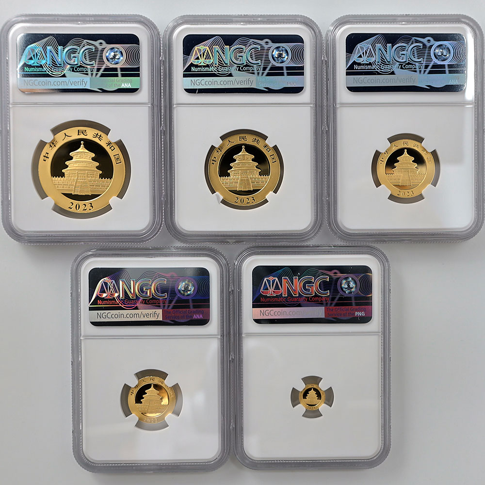 2023 ��� �ѥ�� ���5�� �ץ�ߥ��� ���å� NGC MS 70 �ǹ���� ����̤������