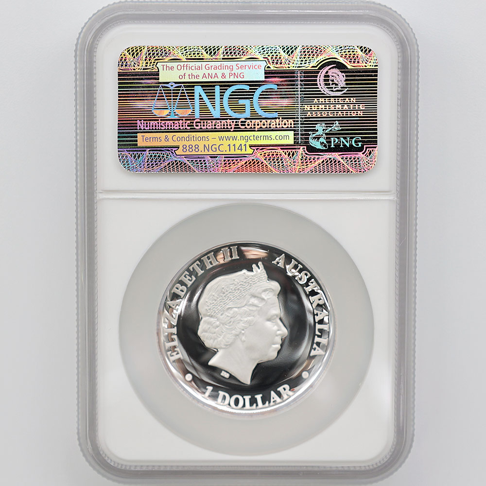 ������ 2016 �������ȥ�ꥢ �ϥ���꡼�� ���ʥ����̥亮 1��ɥ� ��� 1���� �ץ롼�� NGC PF 70 UC �ǹ���� ����̤������ �����å��ơ��륤������