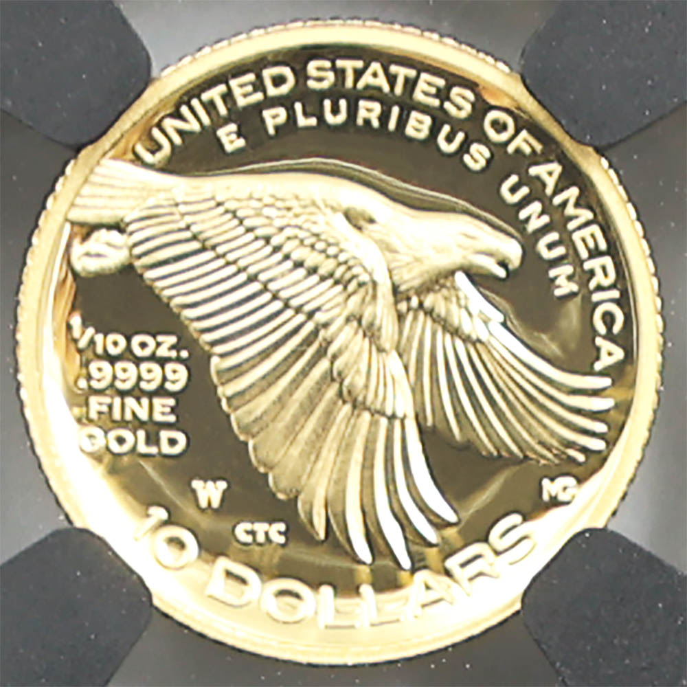 2018 ����ꥫ �ϥ���꡼�� ��ͳ�ν��� 10 �ɥ� ��� 1/10 ���� �ץ롼�� NGC PF 70 UC ER ������ �ǹ���� ����̤������