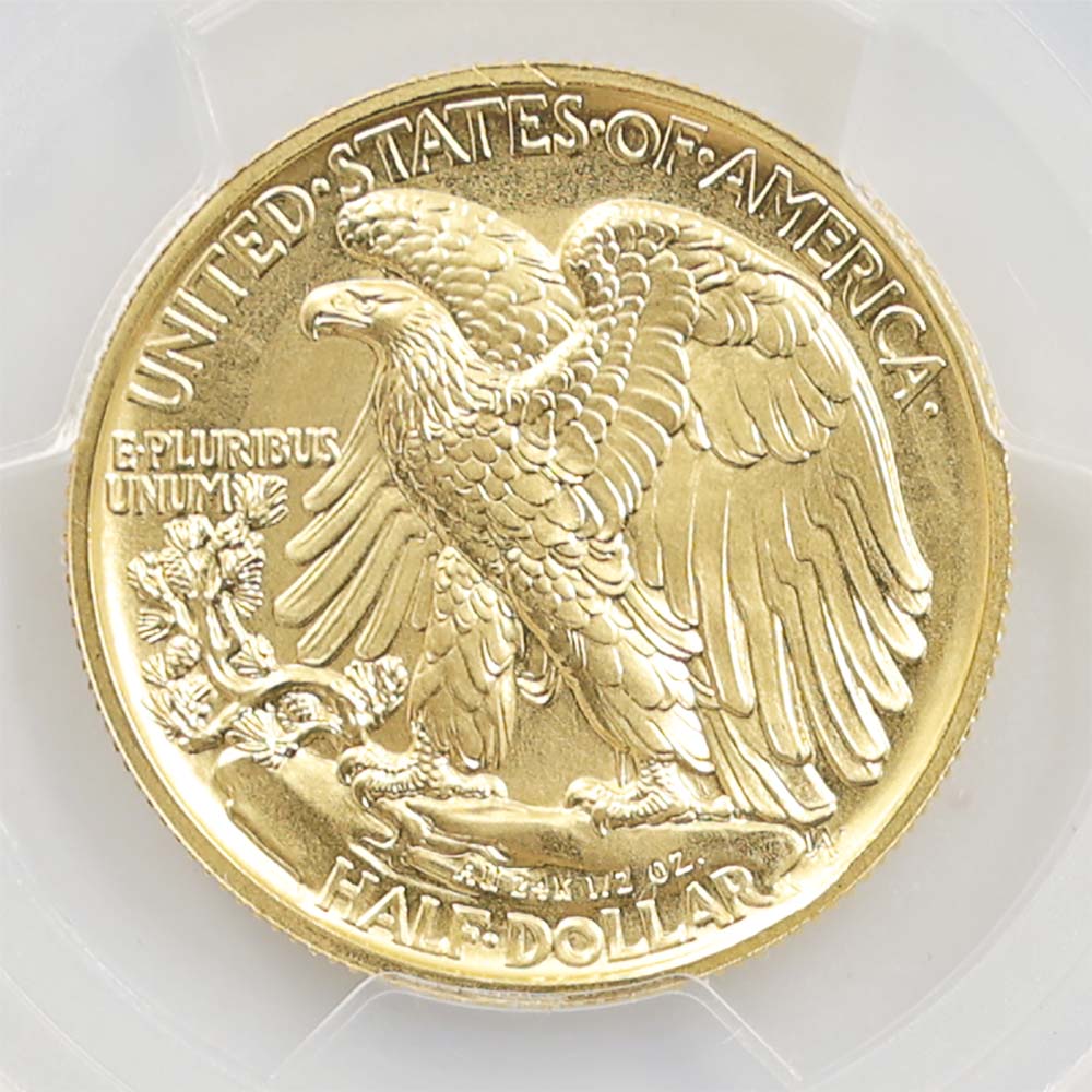 2016 ����ꥫ ���������󥰥�Хƥ� 100��ǯ��ǰ 50 ����� ��� 1/2���� ̤���� PCGS SP 70 FS ������ �ǹ���� ����̤������ ��Ȣ�� �ȡ��ޥ���S�����꡼�֥��� ������