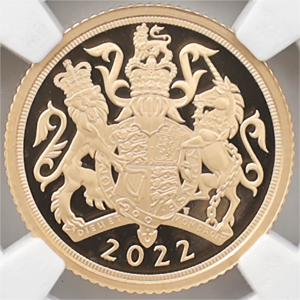 2022 �ѹ�ʥ����ꥹ�� ���ꥶ�٥�2�� �ץ���� ����ӥ꡼ ���֥�� 1/2�ݥ�ɡ�1/2���֥��˶�� �ץ롼�� NGC PF 70 UC �ǹ���� ����̤������ ¨��70��ǯ��ǰ �����硼��ε�༣