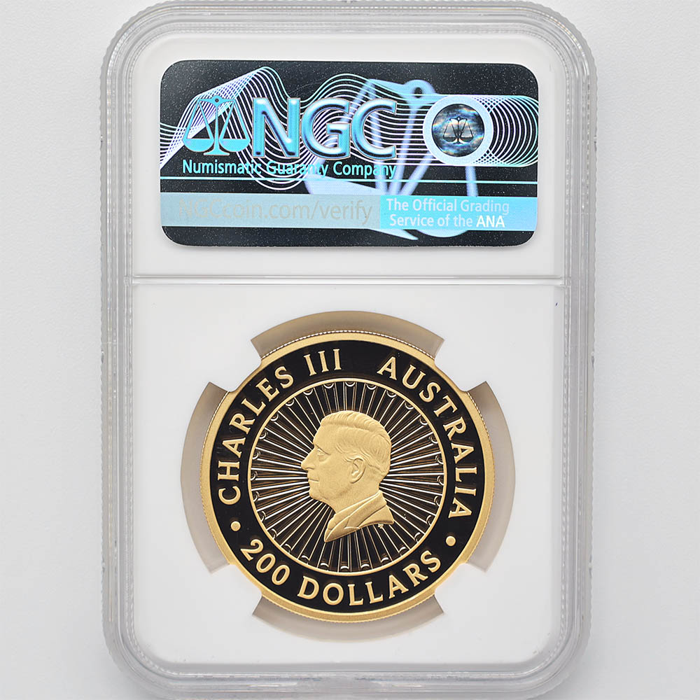 �������� 2025 �������ȥ�ꥢ ���졼�ȡ������󡦥��� 200��ɥ� ��� 2���� �֥롼��ԥɥ饤���Ȥ���� �ץ롼�� NGC PF 70 UC FDOI ������ �ʽ�������� �ǹ���� ����̤������ �ڥݥ���ȡ������ݥ������оݳ���