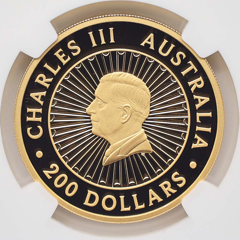 �������� 2025 �������ȥ�ꥢ ���졼�ȡ������󡦥��� 200��ɥ� ��� 2���� �֥롼��ԥɥ饤���Ȥ���� �ץ롼�� NGC PF 70 UC FDOI ������ �ʽ�������� �ǹ���� ����̤������ �ڥݥ���ȡ������ݥ������оݳ���