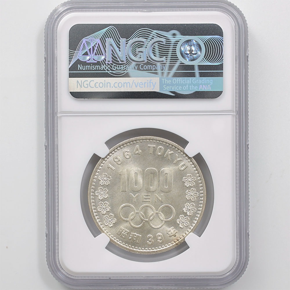 1964 ���� ��������ԥå��������ǰ ��߶�� NGC MS66 ����̤������ 1000�� ��ʾ �Ų� ��ǰ������ ����39ǯ