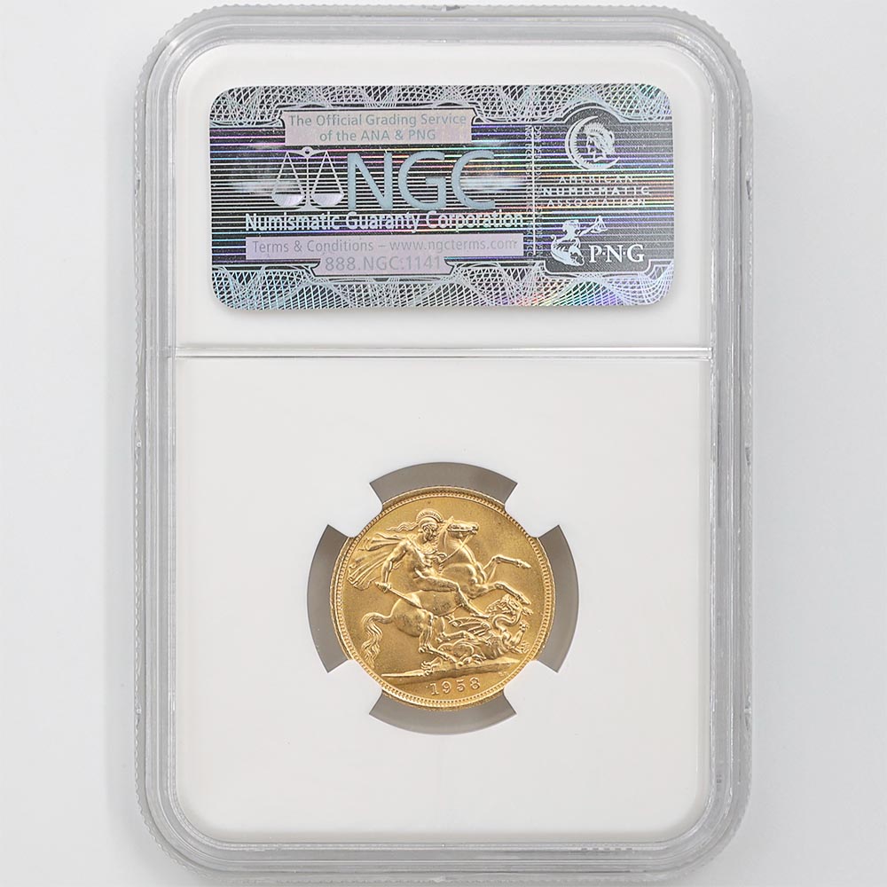 �������� 1958 �ѹ� ���ꥶ�٥�2�� ���֥�� ��� NGC MS 66 ����̤������ �����硼��ε�༣ �ڥݥ���ȡ������ݥ������оݳ���