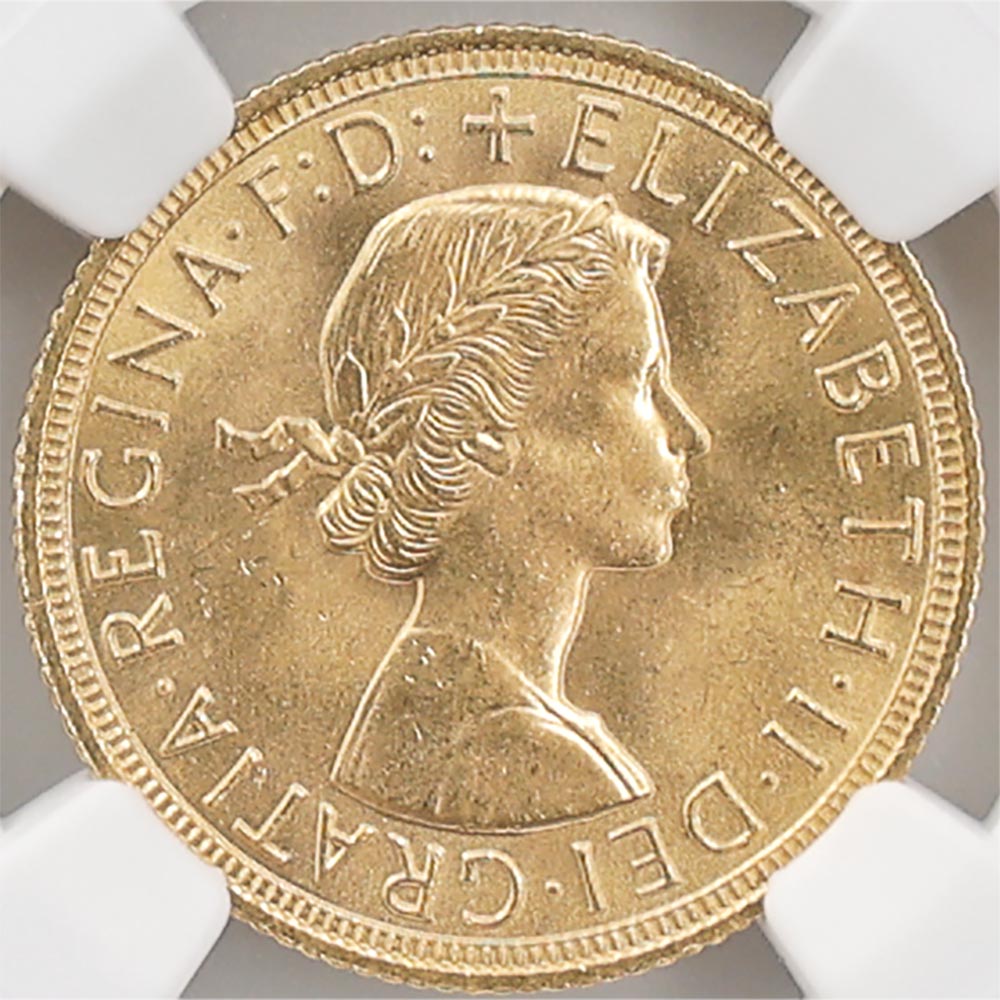 1959 �ѹ� ���ꥶ�٥�2�� ���֥�� 1�ݥ�� ��� ̤���� NGC MS 66 ����̤������ �����硼��ε�༣