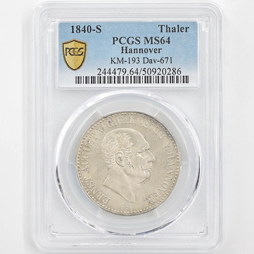 1840 ɥ ϥΡե 󥹥ȡ 1顼  PCGS MS 64 ǹ ̤ѡ̤